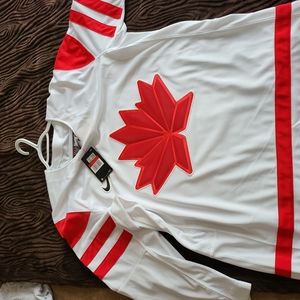 Men's Nike White Hockey Canada - 2022 Blank Jersey
